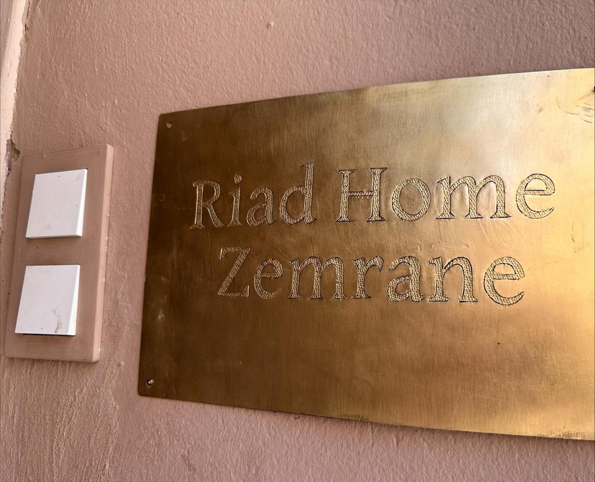 Riad Home Zemrane Marraquexe Exterior foto